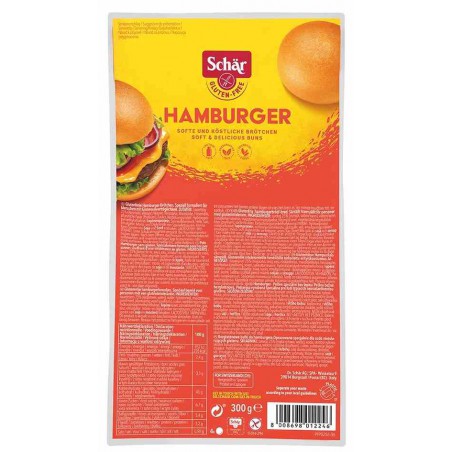 Hamburger- bułki do hamburgerów BEZGL. 300 g