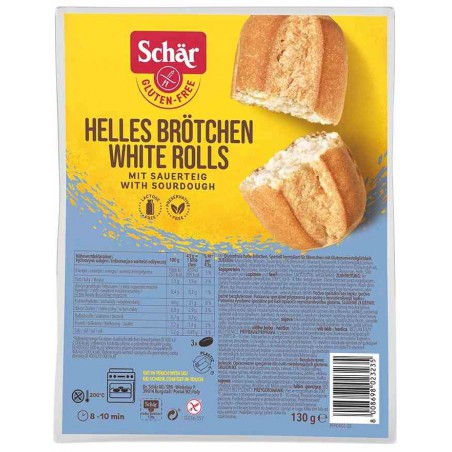 White rolls- białe bułki BEZGL. 130 g