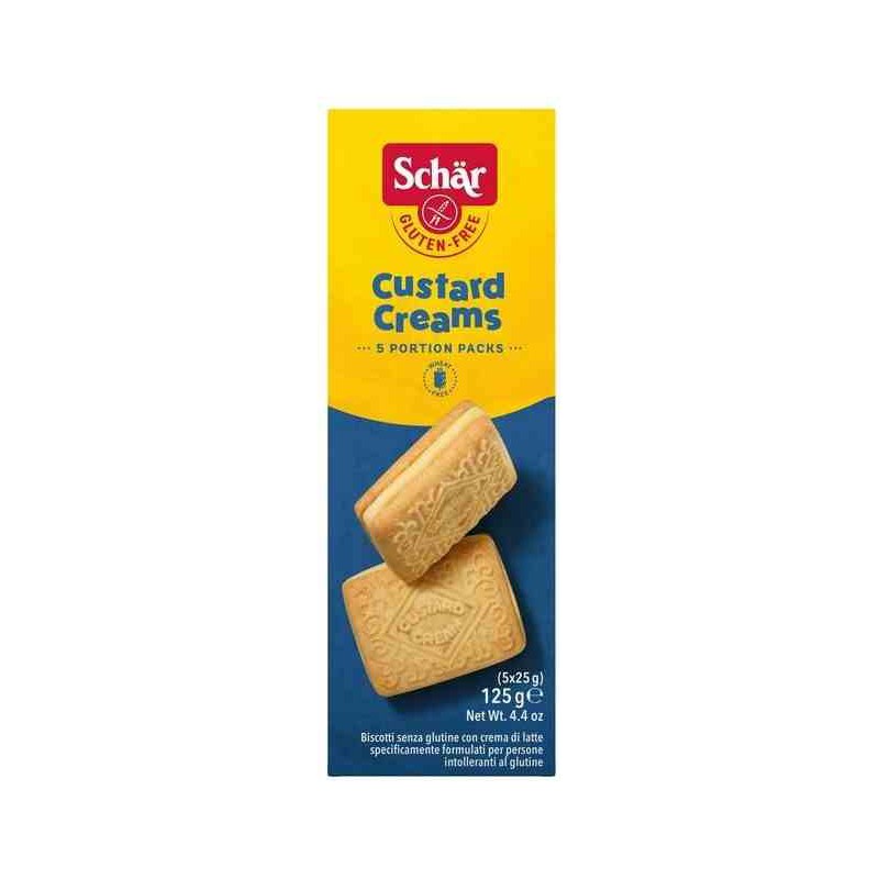 Custard creams- ciastka z kremem BEZGL. 125 g