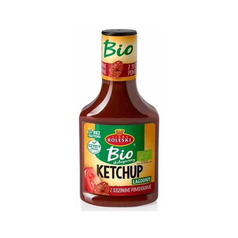 Ketchup  z suszonymi pomidorami BEZGL. BIO 340 g
