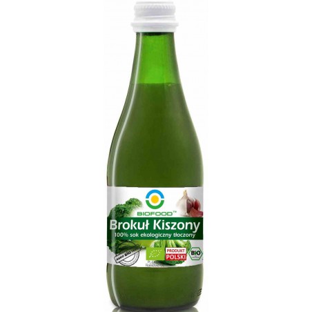 Brokuł Kiszony 100% sok ekologiczny tłoczony 300 ml