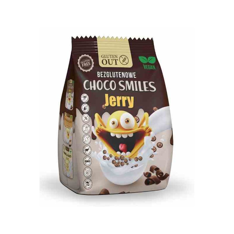 Buźki śniadaniowe z kakao BEZGL. 375 g