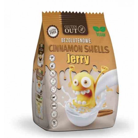 Muszelki śniadaniowe z cynamonem BEZGL. 375 g