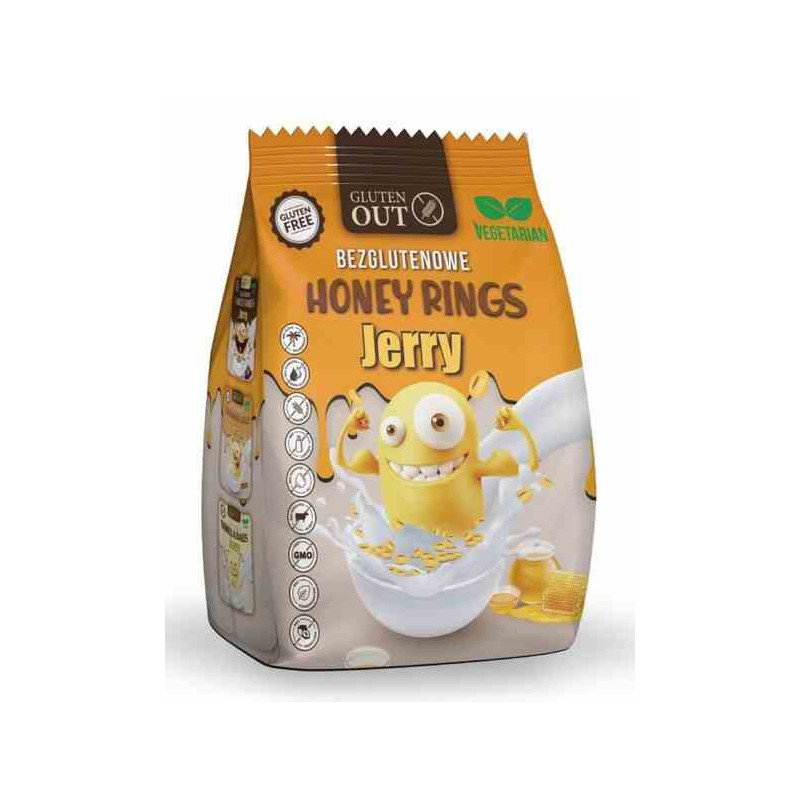 Kółka śniadaniowe z miodem BEZGL. 375 g