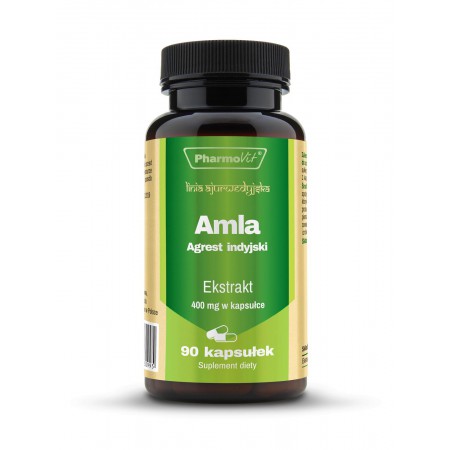 Amla Agrest indyjski 4:1 400 mg 90 kaps | Pharmovit