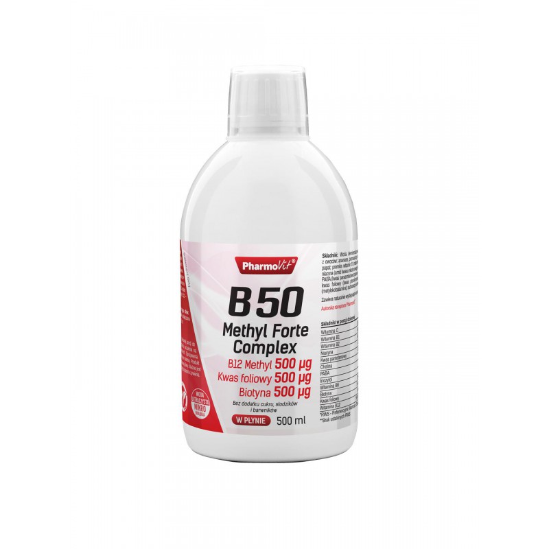 B50 Methyl Forte Complex płyn 500 ml | Pharmovit