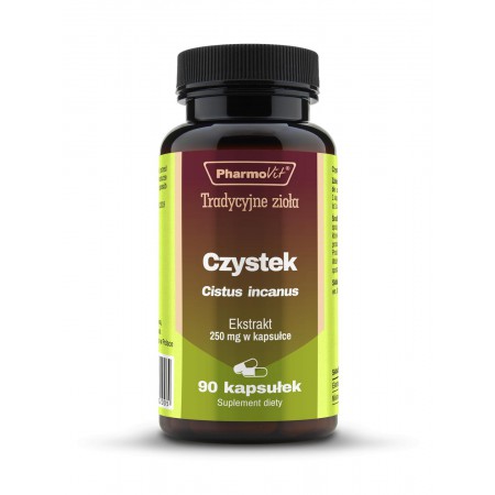 Czystek Cistus incanus 250 mg 90 kaps | Pharmovit