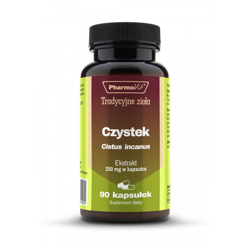 Czystek Cistus incanus 250 mg 90 kaps | Pharmovit