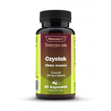 Czystek Cistus incanus 250 mg 90 kaps | Pharmovit