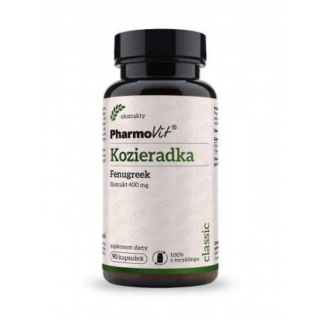 Kozieradka Fenugreek 400 mg 90 kaps | Classic Pharmovit