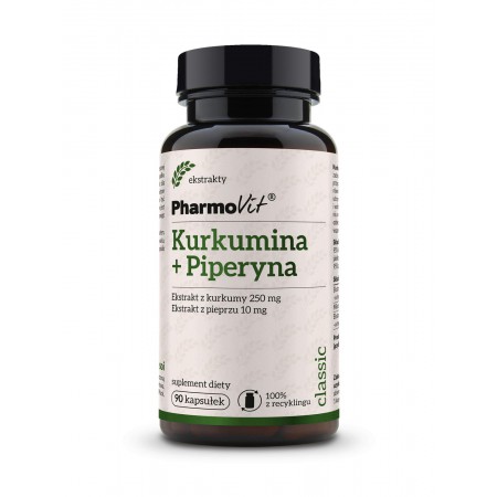 Kurkumina + piperyna 90 kaps | Classic Pharmovit
