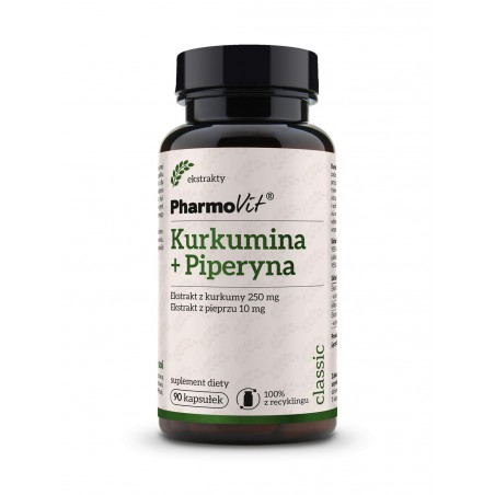 Kurkumina + piperyna 90 kaps | Classic Pharmovit