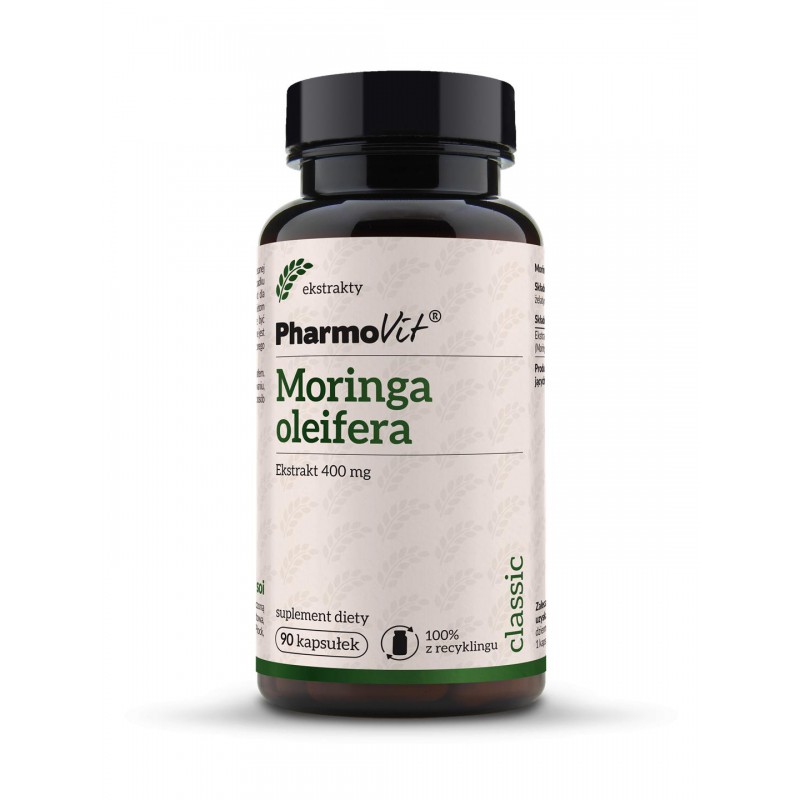 Moringa oleifera 400 mg 90 kaps | Classic Pharmovit