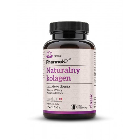 Naturalny kolagen z dzikiego dorsza proszek 101,6 g | Classic Pharmovit
