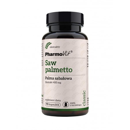 Saw palmetto Palma sabałowa 400 mg 90 kaps | Classic Pharmovit