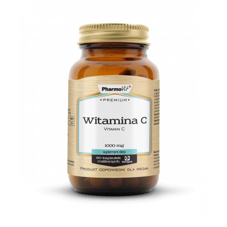 Witamina C 1000 mg 60 kaps Vcaps® | Premium Pharmovit