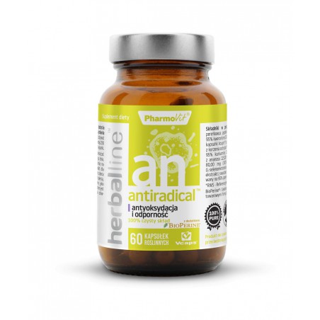 Antiradical™ antyoksydacja i odporność 60 kaps Vcaps® | Herballine™ Pharmovit