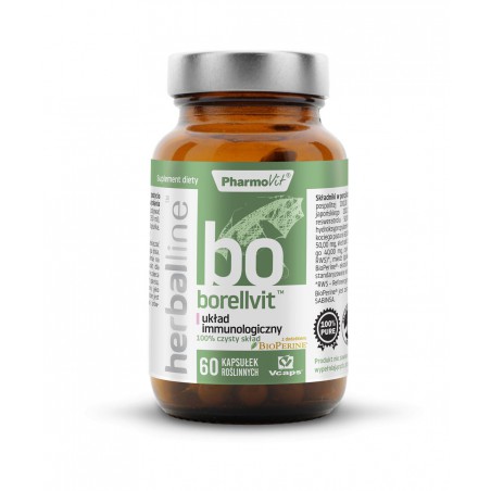 Borellvit™ układ immunologiczny 60 kaps Vcaps® | Herballine™ Pharmovit
