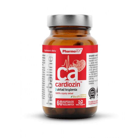 Cardiozin™ układ krążenia 60 kaps Vcaps® | Herballine™ Pharmovit