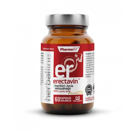 Erectavin™ komfort życia seksualnego 60 kaps Vcaps® | Herballine™ Pharmovit