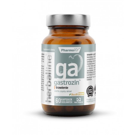 Gastrozin™ trawienie 60 kaps Vcaps® | Herballine™ Pharmovit