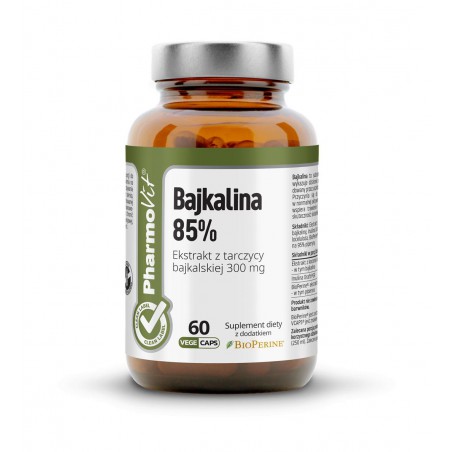 Bajkalina 85% 60 kaps Vcaps® | Clean Label Pharmovit