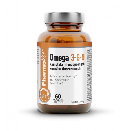 Omega 3-6-9 60 kaps Softgel | Clean Label Pharmovit