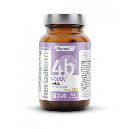 4body™ cellulit 60 kaps Vcaps® | Herballine™ Pharmovit