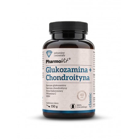 Glukozamina + Chondroityna 150 g | Classic Pharmovit