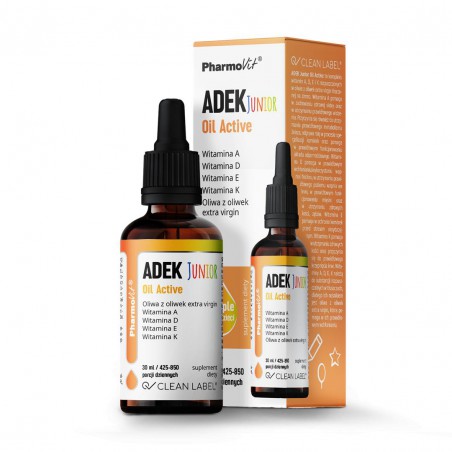 ADEK Junior Oil Active 30 ml | Clean Label Pharmovit