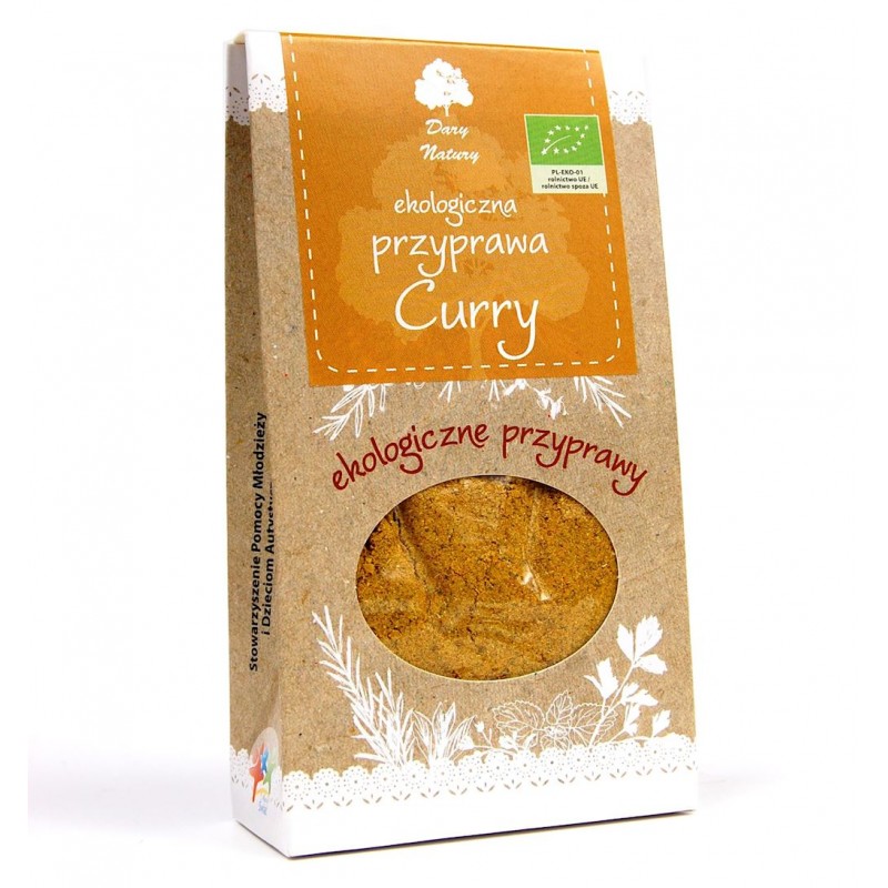 CURRY BIO 60 g - DARY NATURY
