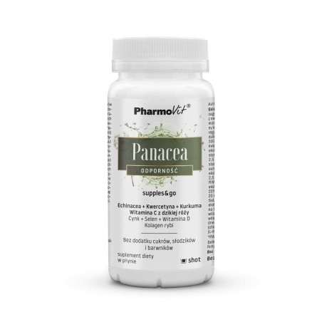 Panacea Odporność supples & go 120 ml Shot Pharmovit