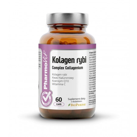 Kolagen rybi Complex Collagenium 60 kaps Vcaps® | Clean label Pharmovit