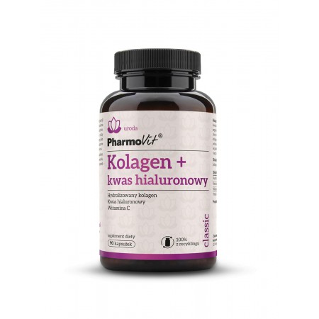 Kolagen + kwas hialuronowy 90 kaps | Classic Pharmovit