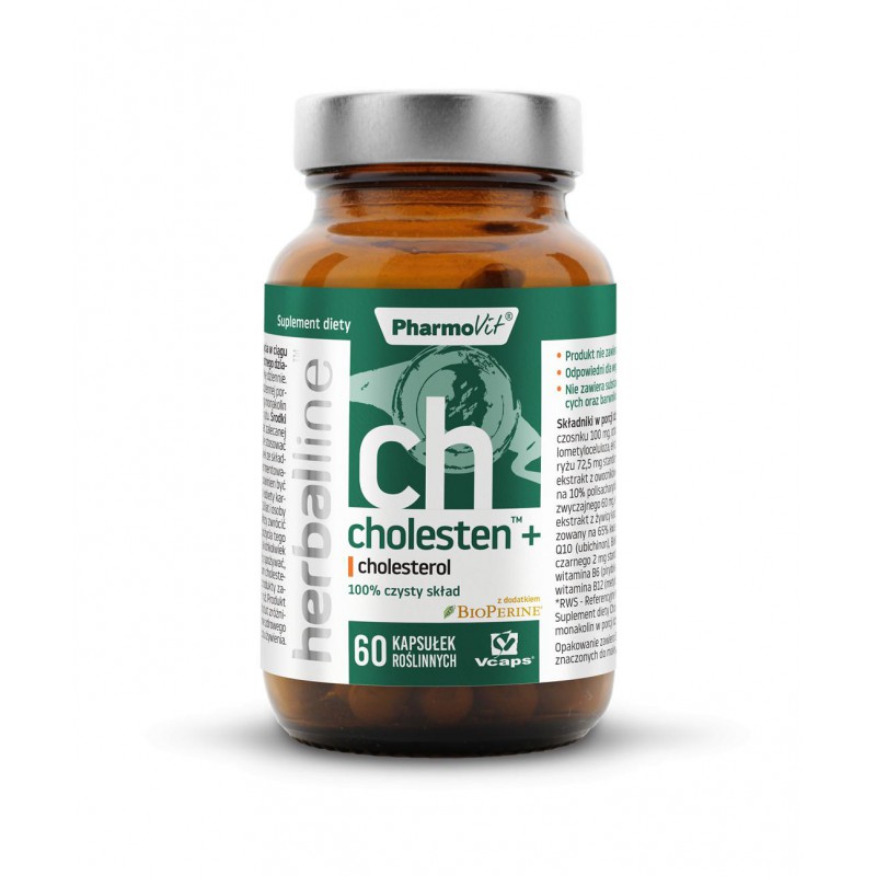 Cholesten™+  cholesterol 60 kaps | Herballine Pharmovit
