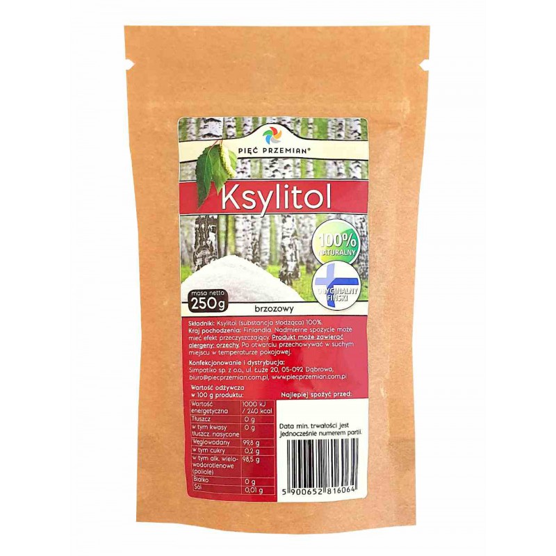 Ksylitol 250 g - Pięć Przemian