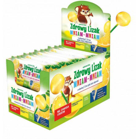 Zdrowy lizak Mniam-Mniam cytryna - Starpharma