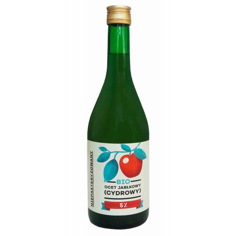 Ocet cydrowy BIO 700 ml - Pięć Przemian