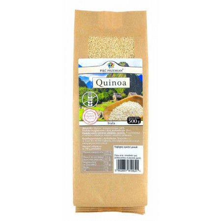 Quinoa - komosa ryżowa bezglutenowa 500 g - Pięć Przemian