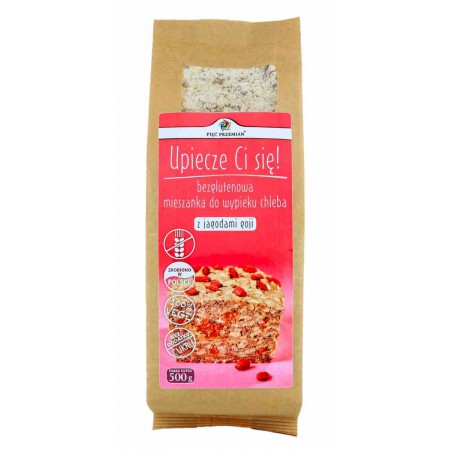 Mieszanka chleba bezglutenowego z goji 500 g - Pięć Przemian