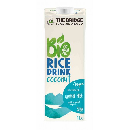 Napój ryżowo kokosowy bez glutenu 1 l BIO - The Bridge