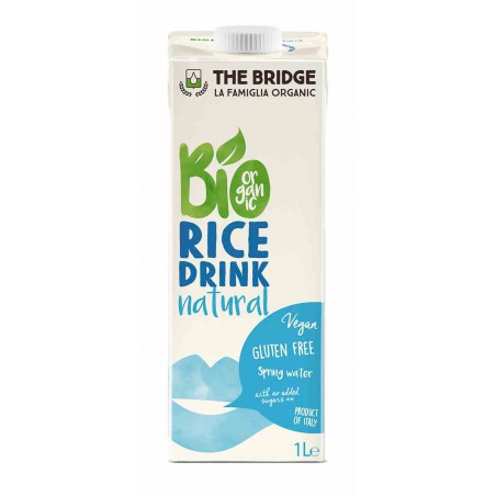 Napój ryżowy naturalny bez glutenu 1 l BIO - The Bridge
