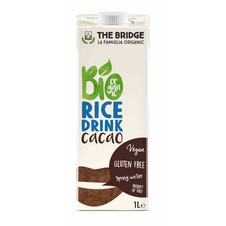 Napój ryżowo czekoladowy bez glutenu 1 l BIO - The Bridge