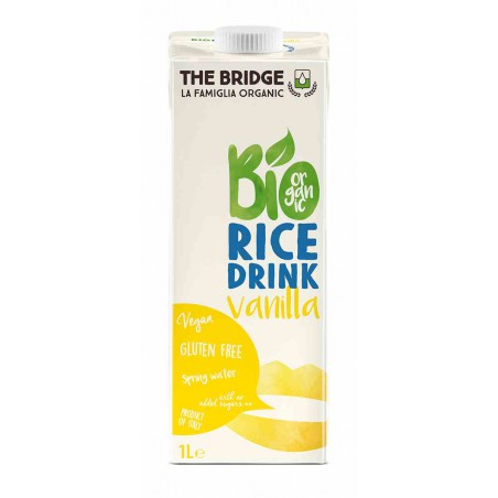 Napój ryżowo waniliowy bez glutenu 1 l BIO - The Bridge