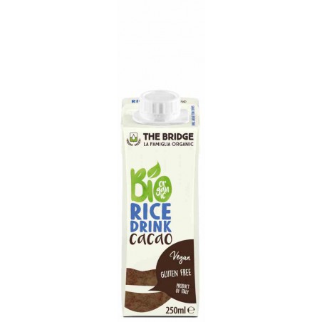 Napój ryżowo czekoladowy 250 ml bez glutenu BIO - The Bridge