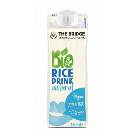 Napój ryżowy naturalny 250 ml bez glutenu BIO - The Bridge