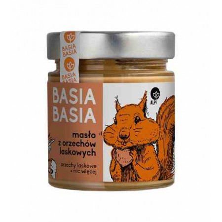 Krem z orzechów laskowych 210 g Basia Basia - Alpi