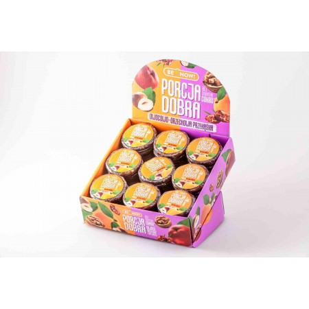 Krążki owocowe morelowo-orzechowe 25 g - Pure Life