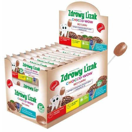 Zdrowy lizak CHOCCO-WOW - Starpharma