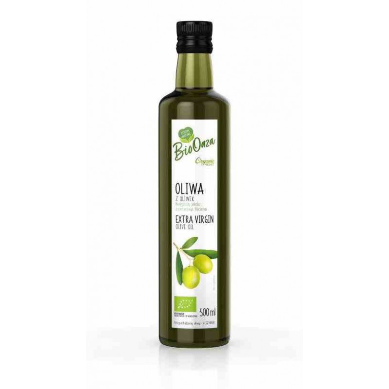 Oliwa z oliwek BIO extra virgin 500 ml - BioOaza